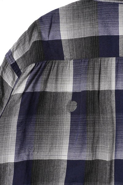 BOW WOW CHECK RAYON SHIRT