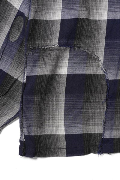 BOW WOW CHECK RAYON SHIRT