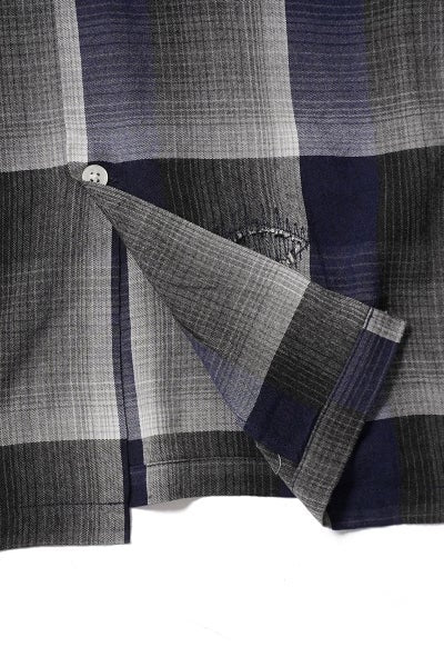 BOW WOW CHECK RAYON SHIRT
