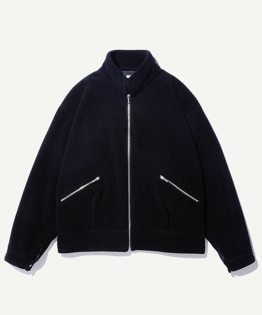 A.PRESSE Wool Corduroy Bomber Jacket