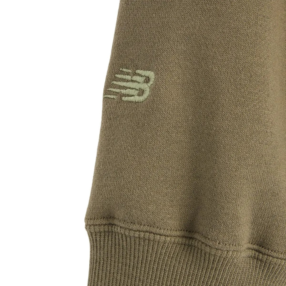 TOKYO DESIGN STUDIO New Balance Cotton Cordura French Terry Hoodie - OLIVE