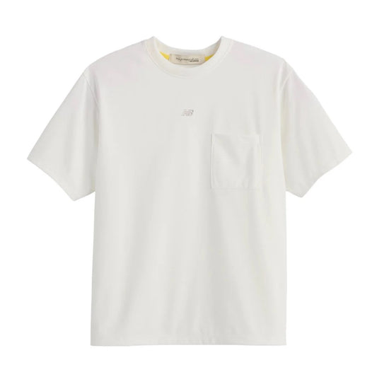 TOKYO DESIGN STUDIO New Balance Quick Dry S/S Tee - WHITE