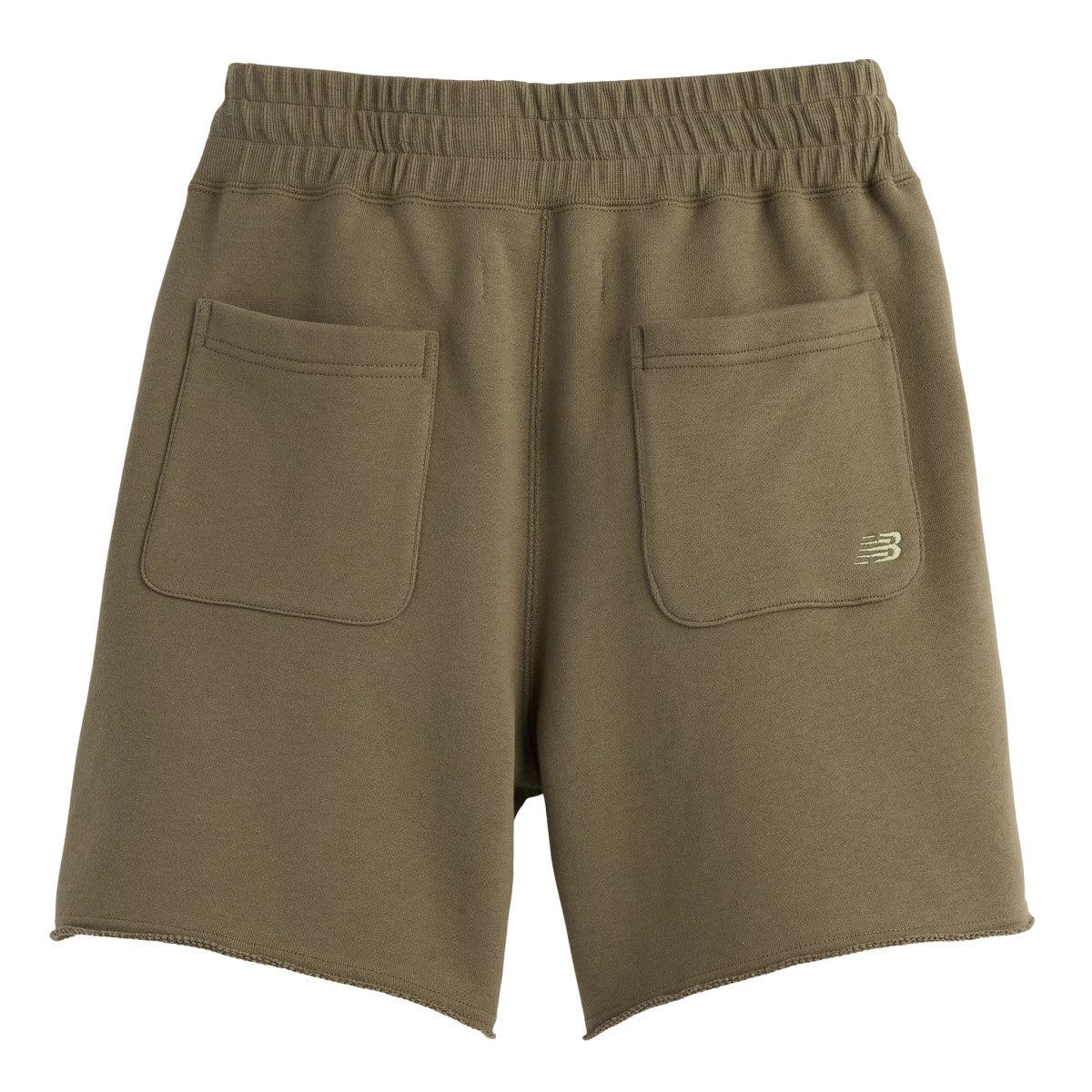 TOKYO DESIGN STUDIO New Balance Cotton Cordura French Terry Shorts - OLIVE