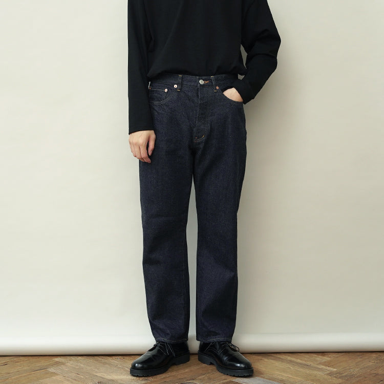 注目ショップ デニム/ジーンズ YAECA TAPERED WIDE PANTS DENIM 10-13w 