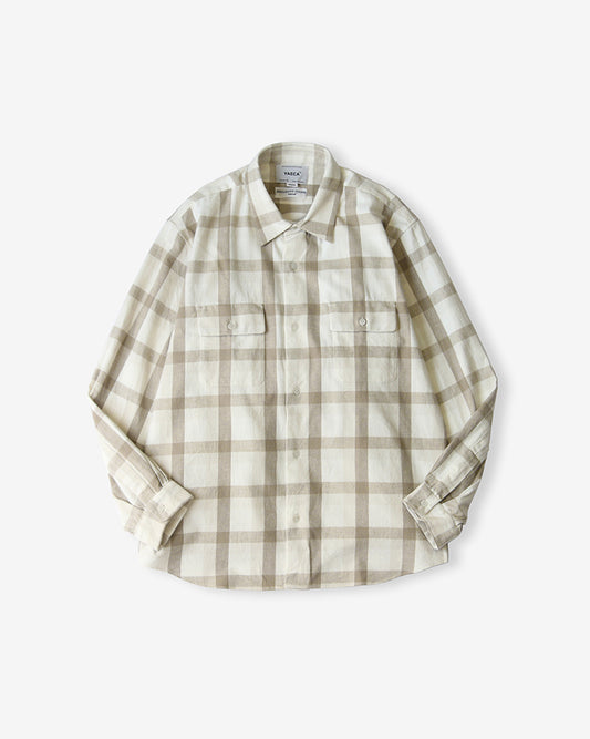 YAECA BUTTON SHIRT FLAP POCKET