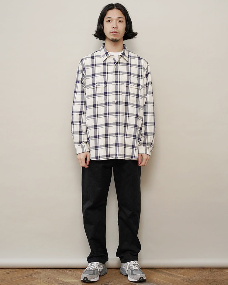 YAECA BUTTON SHIRT FLAP POCKET