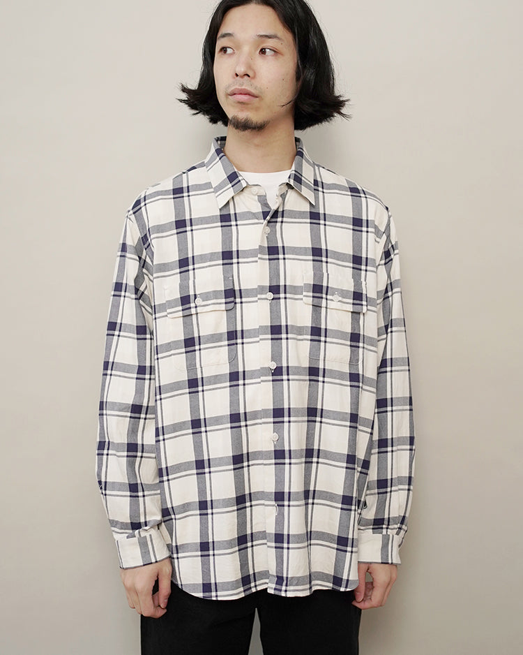 YAECA BUTTON SHIRT FLAP POCKET