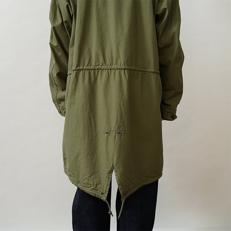 YAECA M-51 PARKA OLIVE (POPLIN)