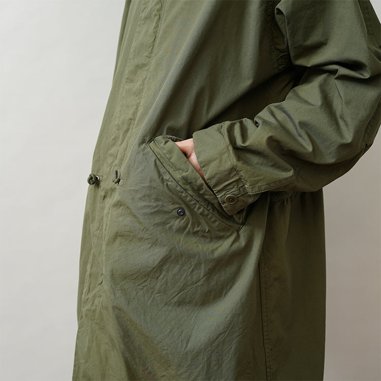 YAECA M-51 PARKA OLIVE (POPLIN)