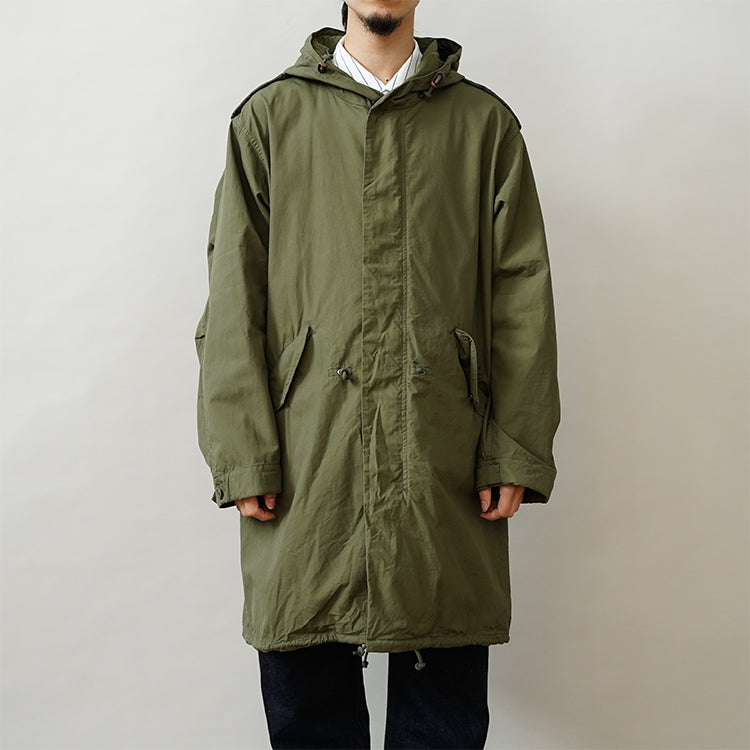 YAECA M-51 PARKA OLIVE (POPLIN)