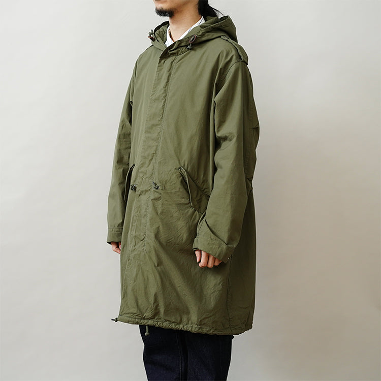 YAECA M-51 PARKA OLIVE (POPLIN)