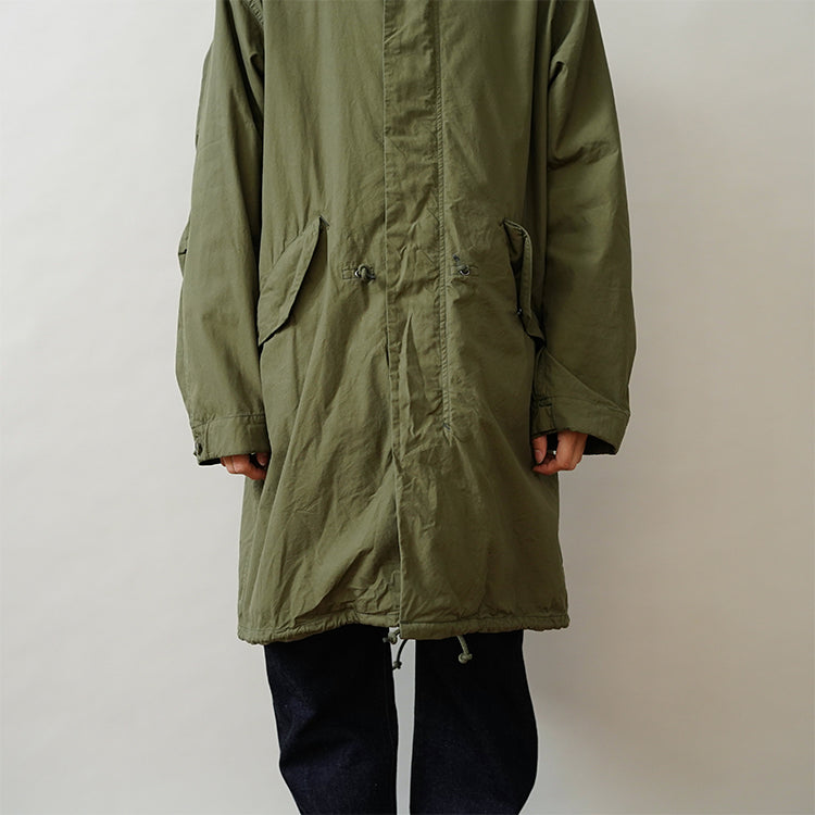 YAECA M-51 PARKA OLIVE (POPLIN)