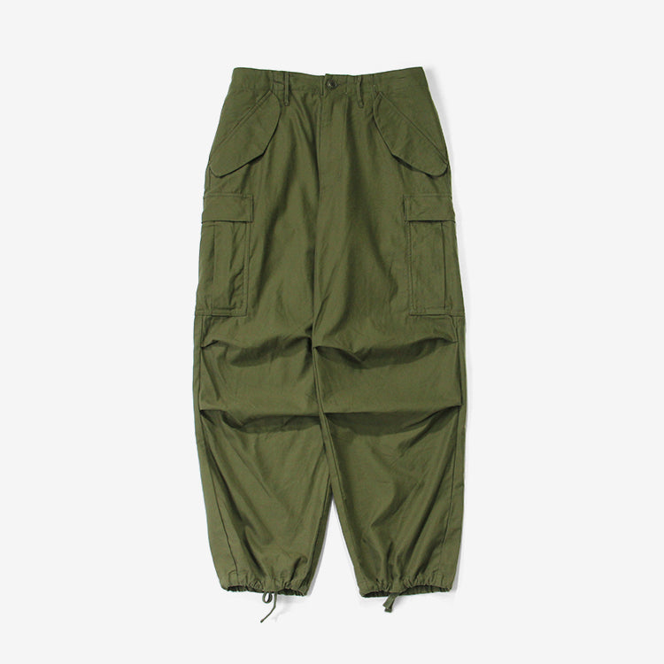 YAECA M-51 FIELD PANTS OLIVE SATIN