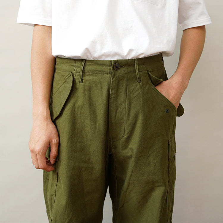 YAECA M-51 FIELD PANTS OLIVE SATIN – unexpected store