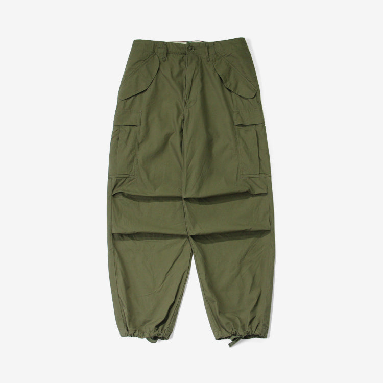 YAECA M-51 FIELD PANTS OLIVE POPLIN