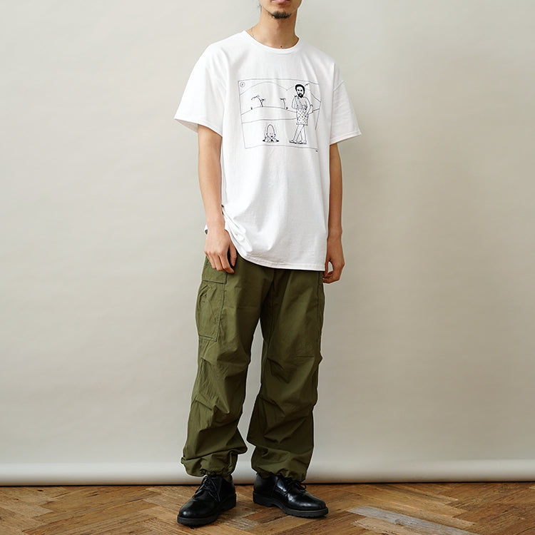 YAECA M-51 FIELD PANTS OLIVE POPLIN