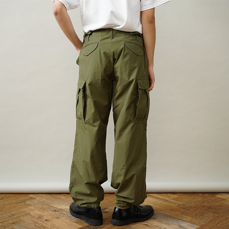 YAECA M-51 FIELD PANTS OLIVE POPLIN