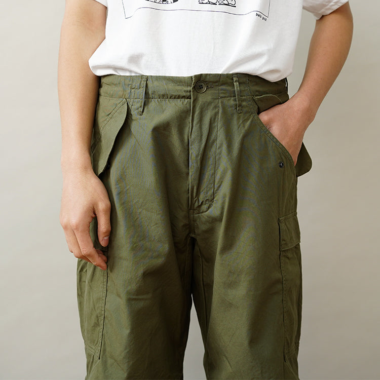 YAECA M-51 FIELD PANTS OLIVE POPLIN