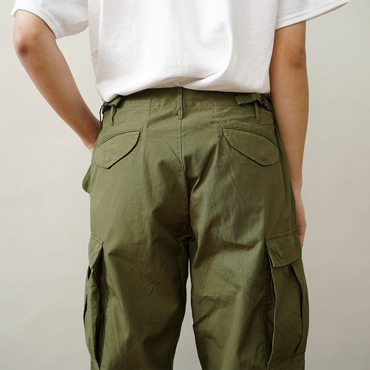 YAECA M-51 FIELD PANTS OLIVE POPLIN