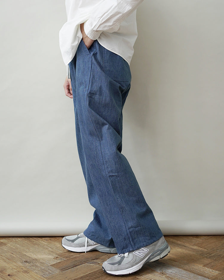 Korean Style] Light Wash High Rise Pocket Wide Leg Jeans – Ordicle