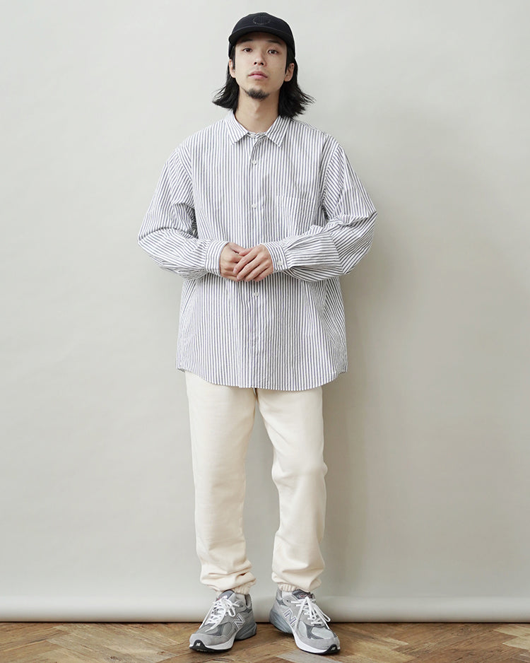 YAECA BUTTON SHIRT WIDE