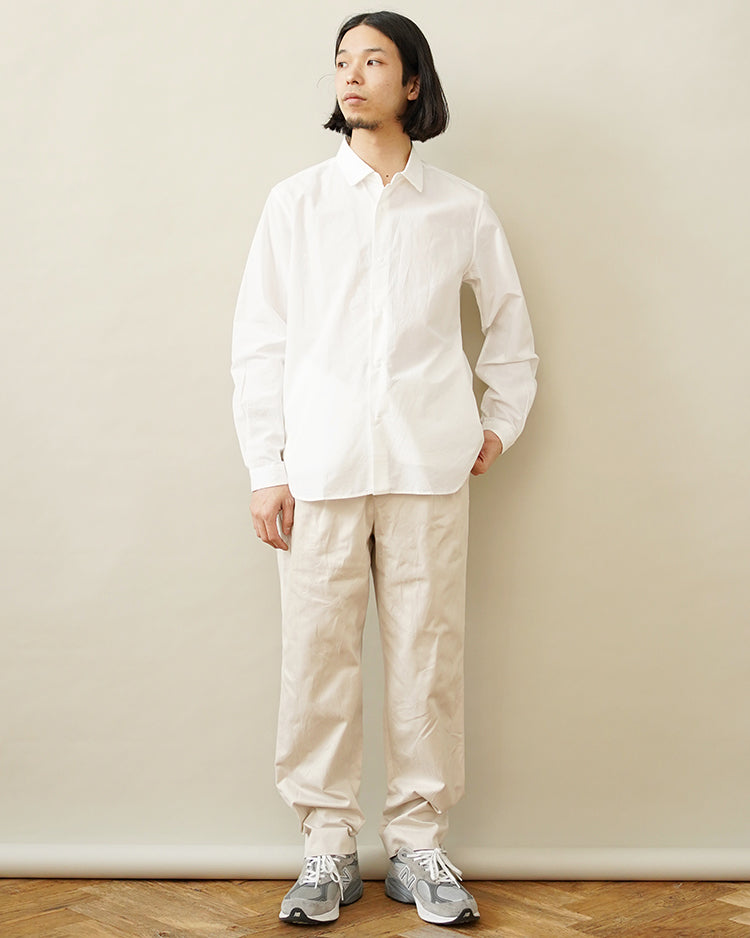 YAECA TUCK TAPERED - CHINO TROUSERS – unexpected store