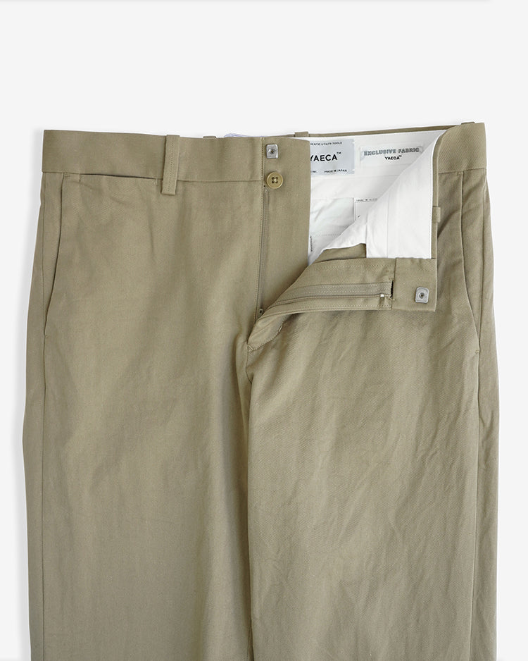 YAECA PIPED STEM CHINO