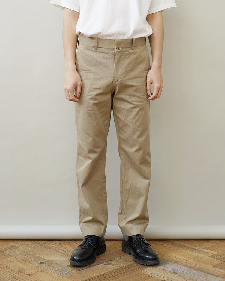 YAECA PIPED STEM CHINO