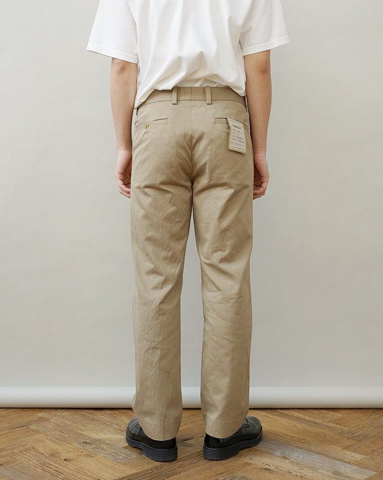 YAECA PIPED STEM CHINO