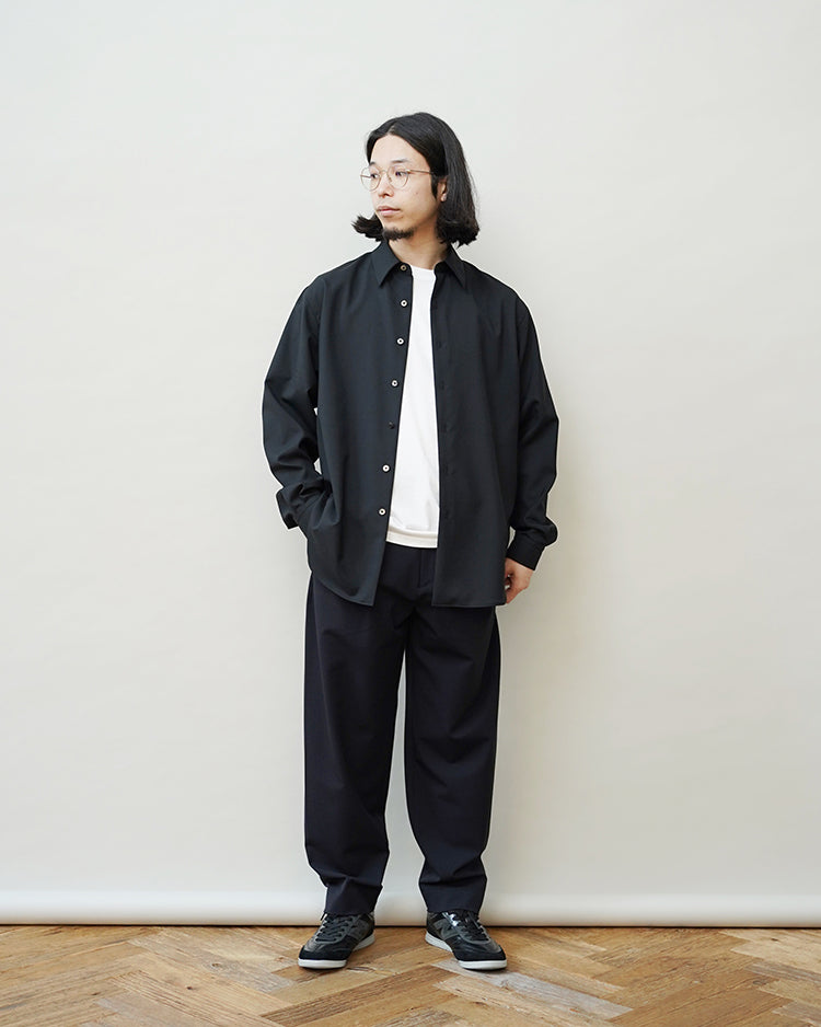 YAECA TUCK TAPERED 2WAY PANTS