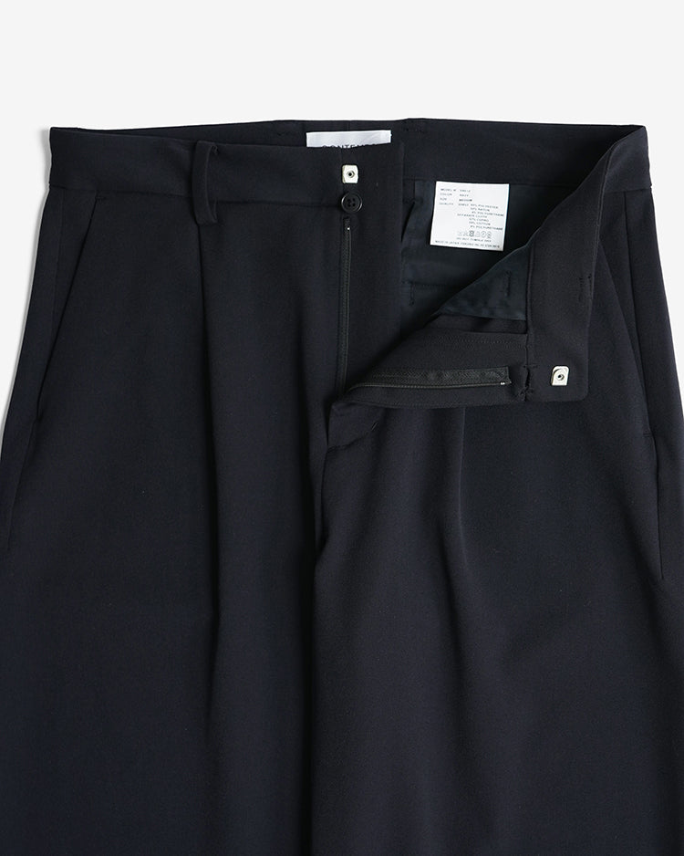 YAECA TUCK TAPERED 2WAY PANTS