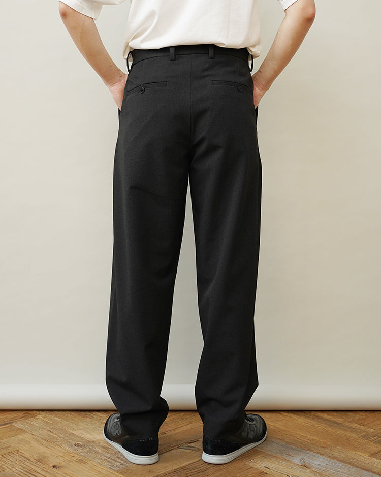 YAECA TUCK TAPERED 2WAY PANTS