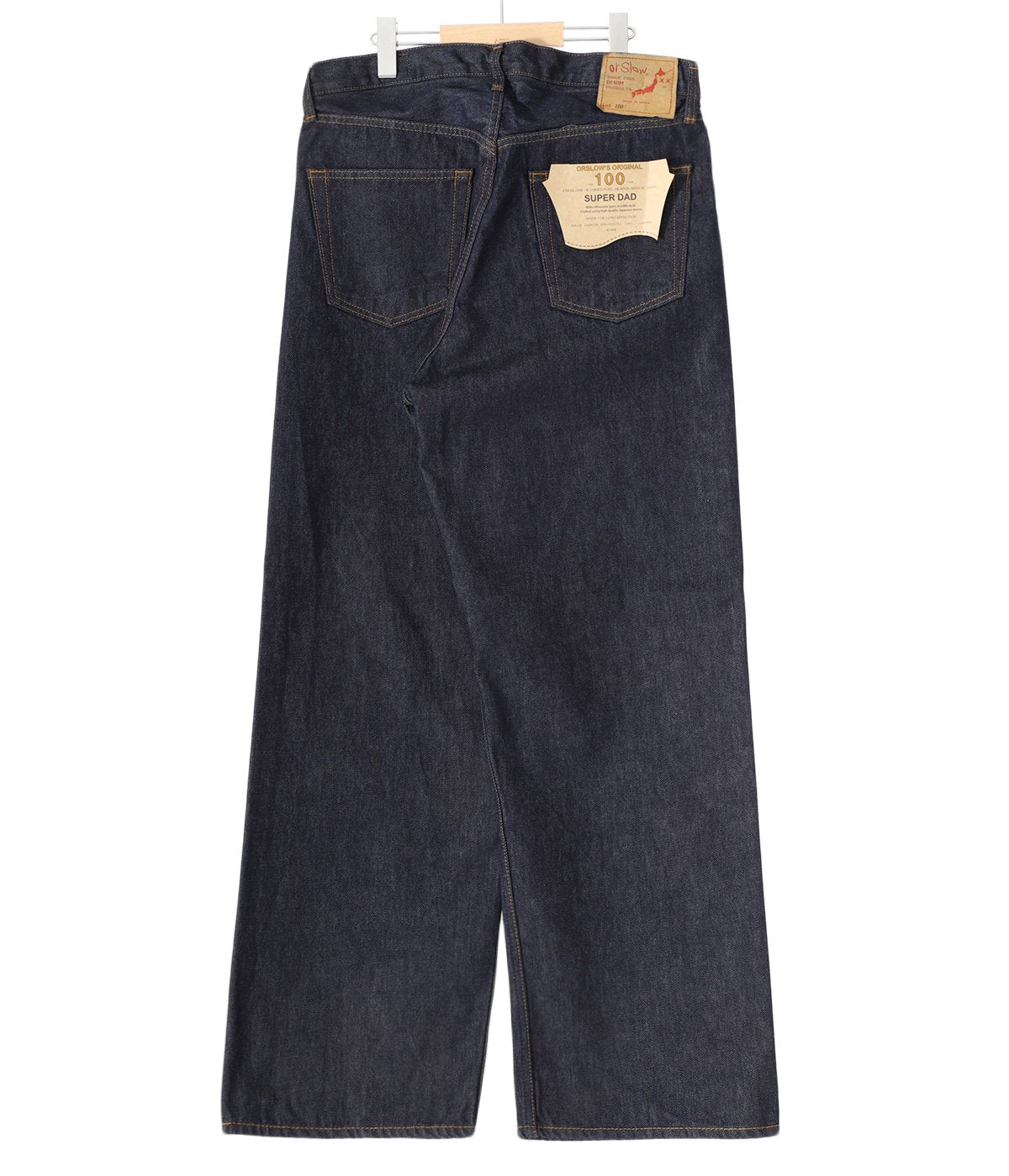 orSlow SUPER DAD'S DENIM PANTS One Wash