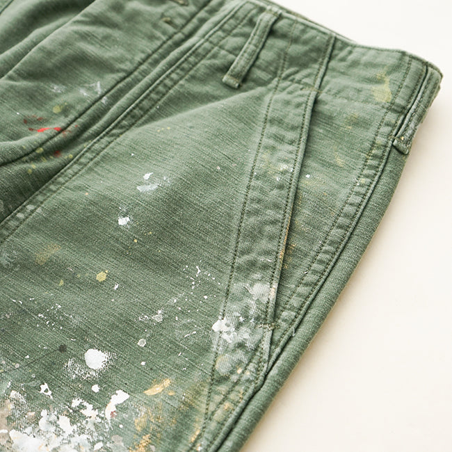 orSlow US ARMY FATIGUE PANTS PAINTED