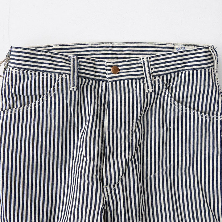 orSlow HICKORY STRIPE PAINTER PANTS One Wash
