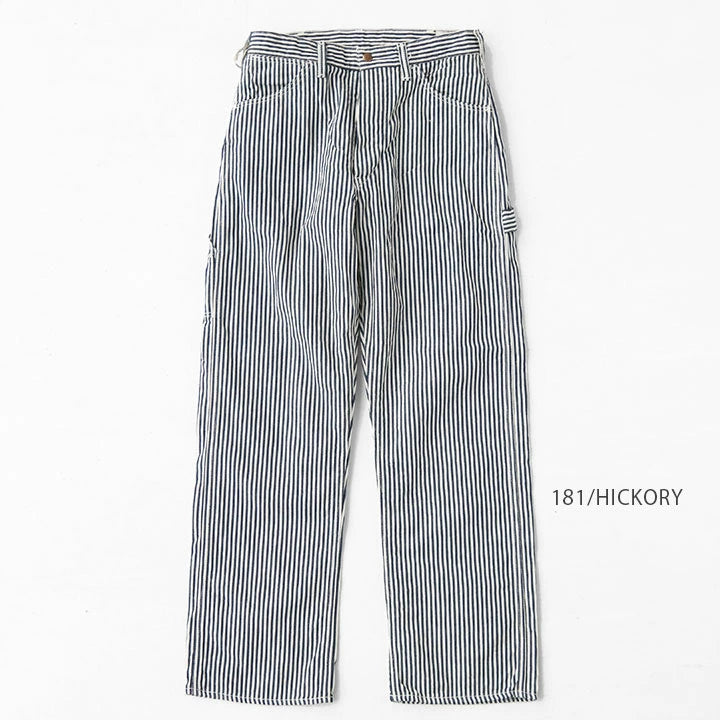orSlow HICKORY STRIPE PAINTER PANTS One Wash
