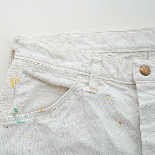 orSlow 60's PAINTER PANTS WITH PAINT