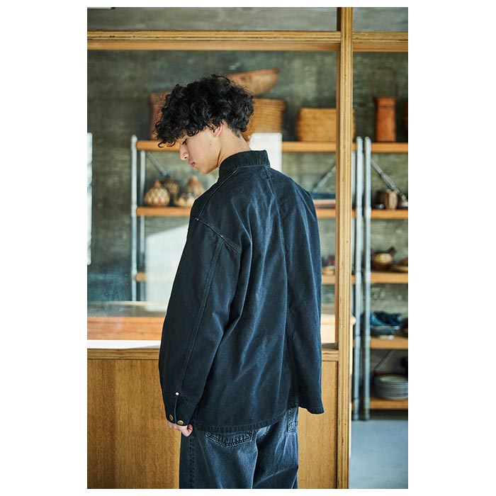 orSlow Relax Fit Oxford Coverall Black – unexpected store