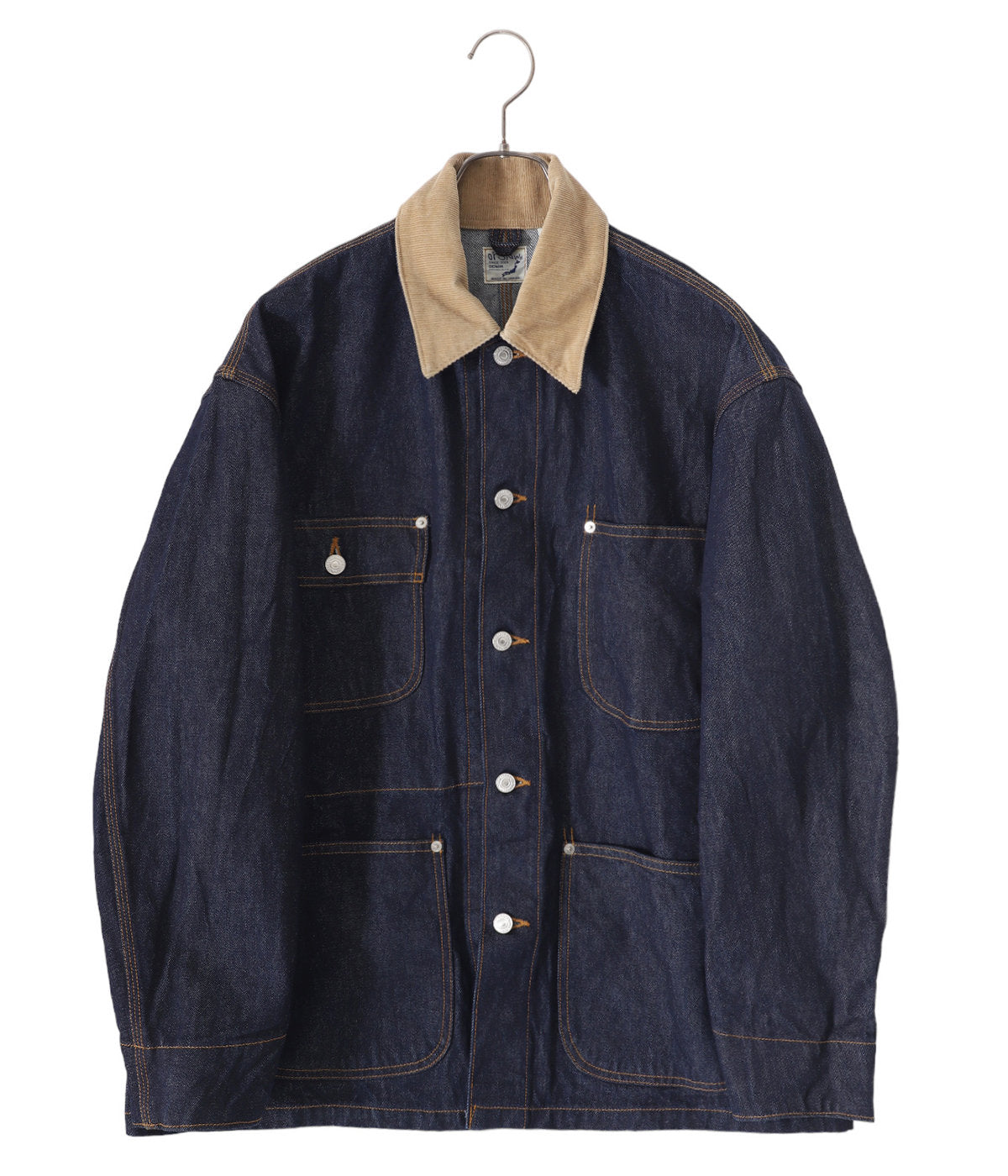 orSlow LOOSE FIT OXFORD COVERALL (Denim) – unexpected store