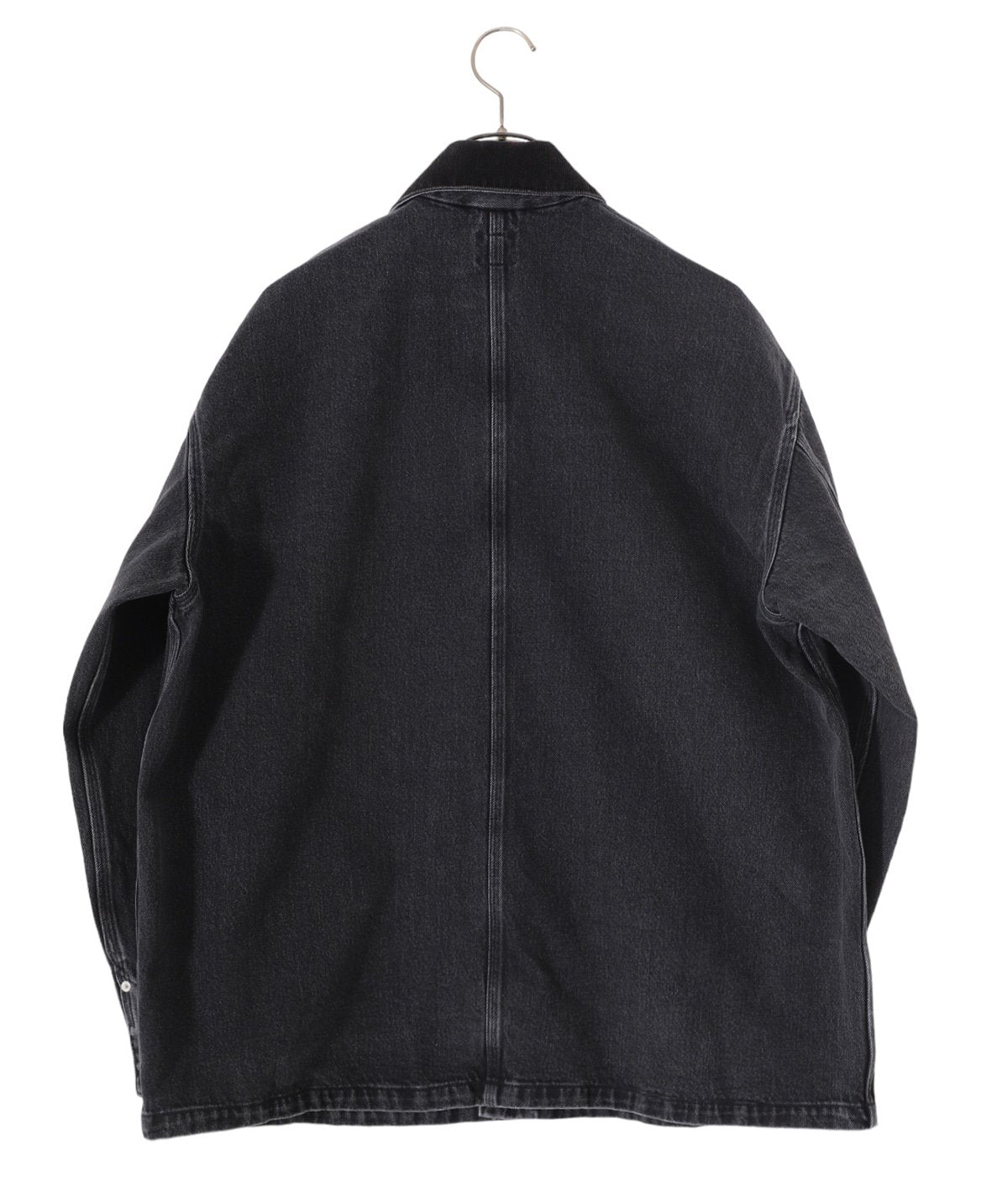 orSlow LOOSE FIT COVERALL (Black Denim Stone)