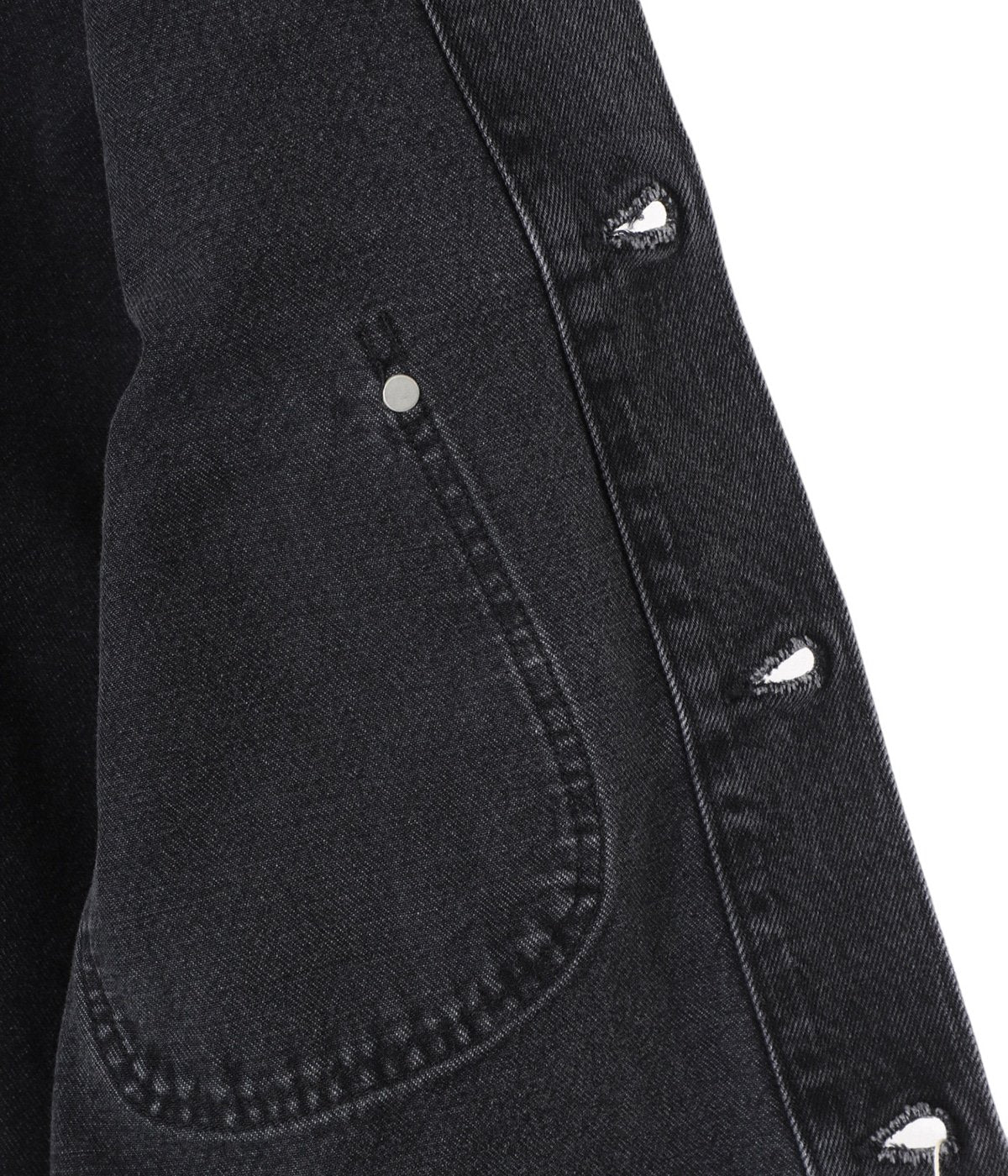 orSlow LOOSE FIT COVERALL (Black Denim Stone) – unexpected store