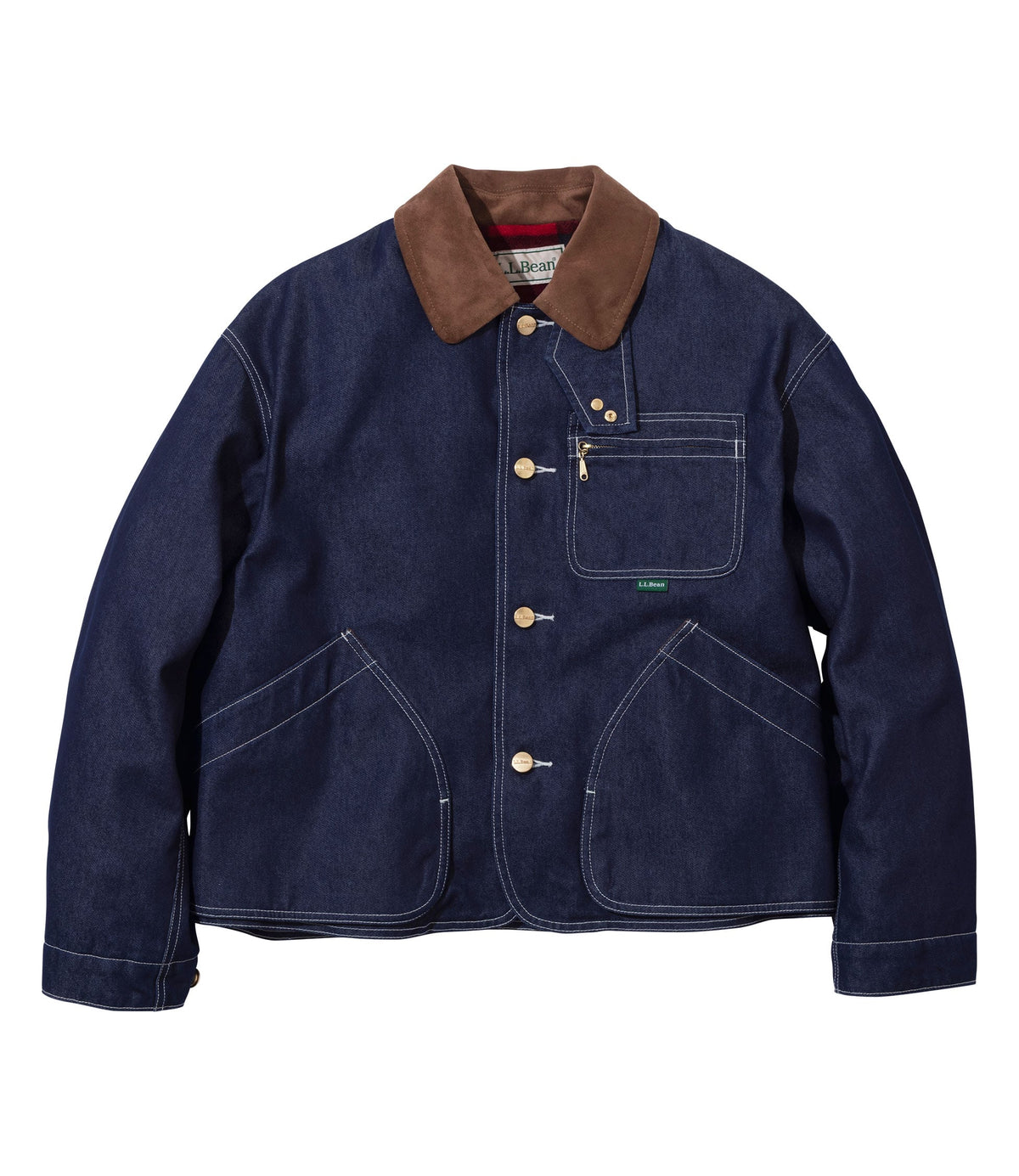 L.L.Bean JAPAN EDITION Women's Bean's Field Coat Fleece-Lined Indigo