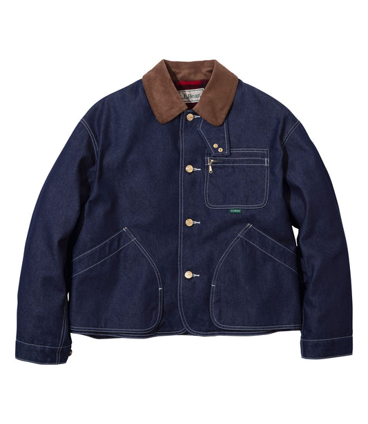 L.L.Bean JAPAN EDITION Women's Bean's Field Coat Fleece-Lined Indigo