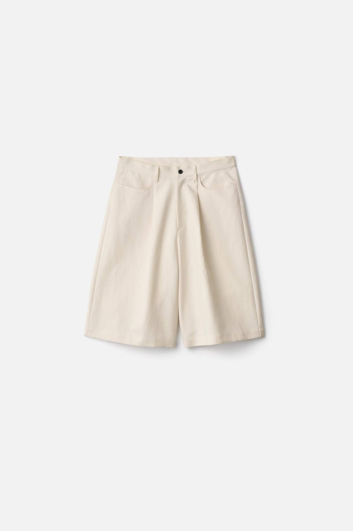 ssstein DOUBLE WEAVE COTTON SHORTS