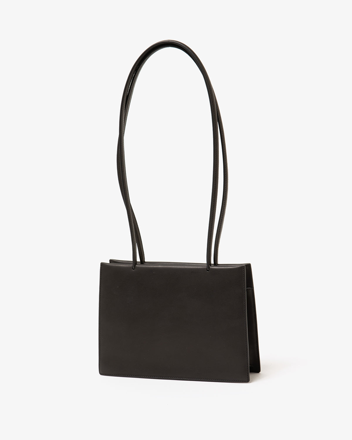 Aeta SQUARE-SHAPED TOTE BAG LONG HANDLE S