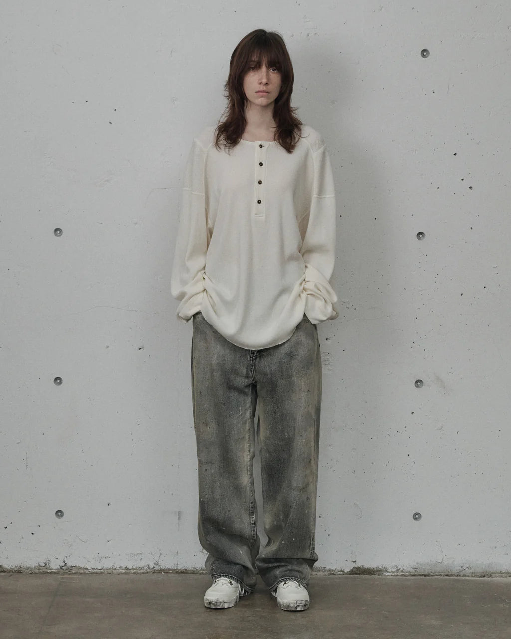 ANCELLM #01 MIDTAPERED 5P DENIM PANTS