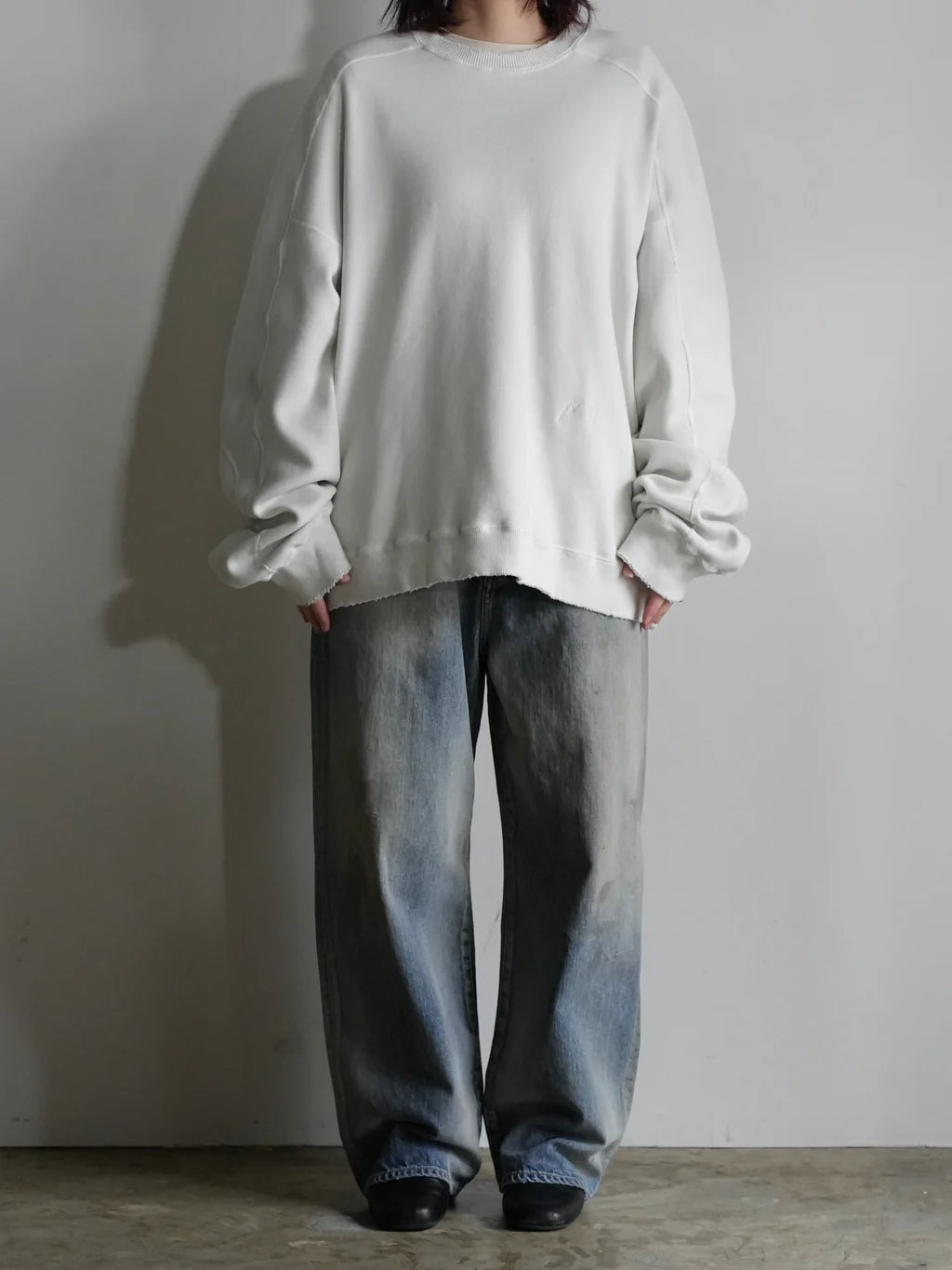 ANCELLM #01 MIDTAPERED 5P DENIM PANTS