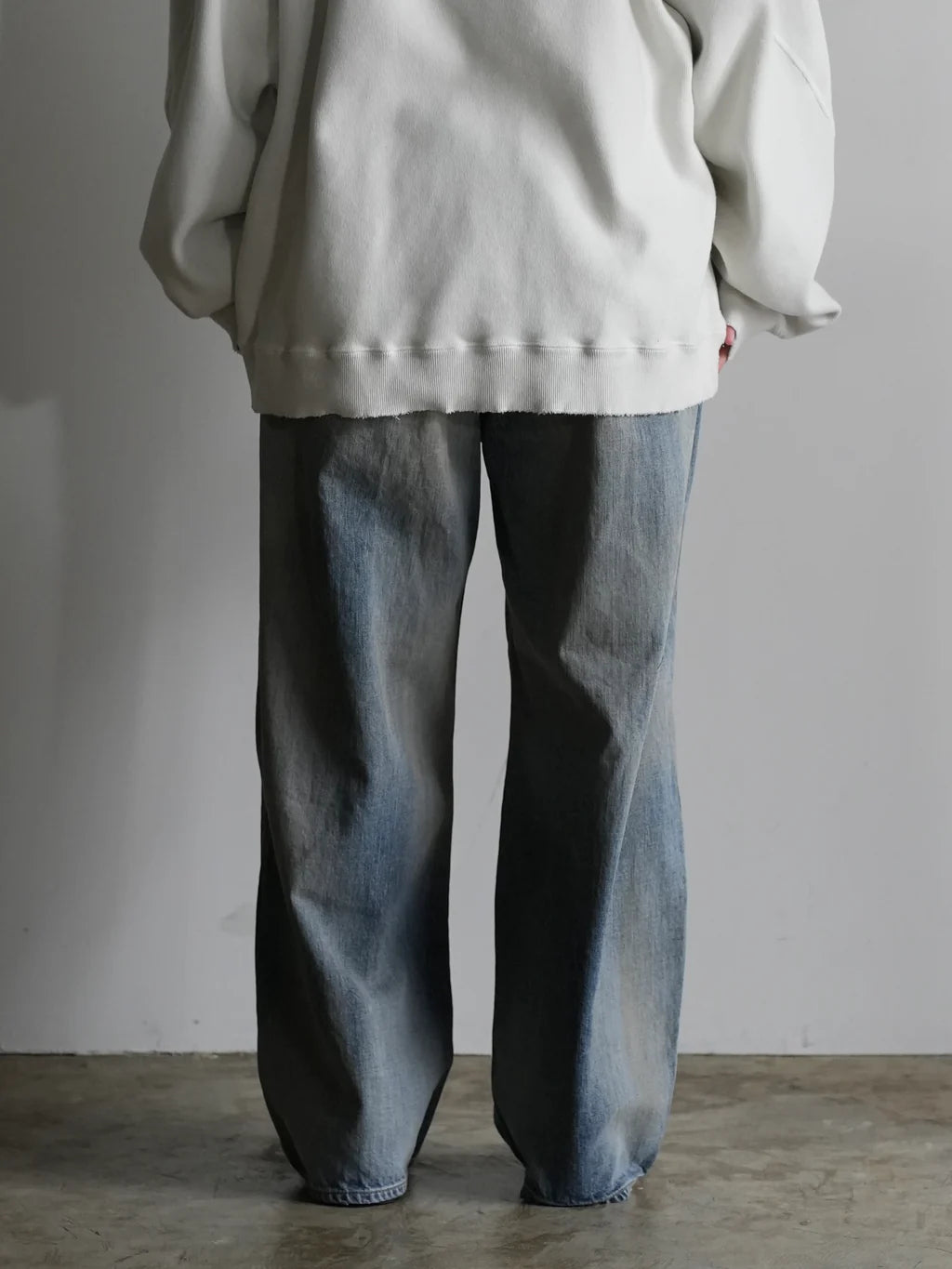 ANCELLM #01 MIDTAPERED 5P DENIM PANTS