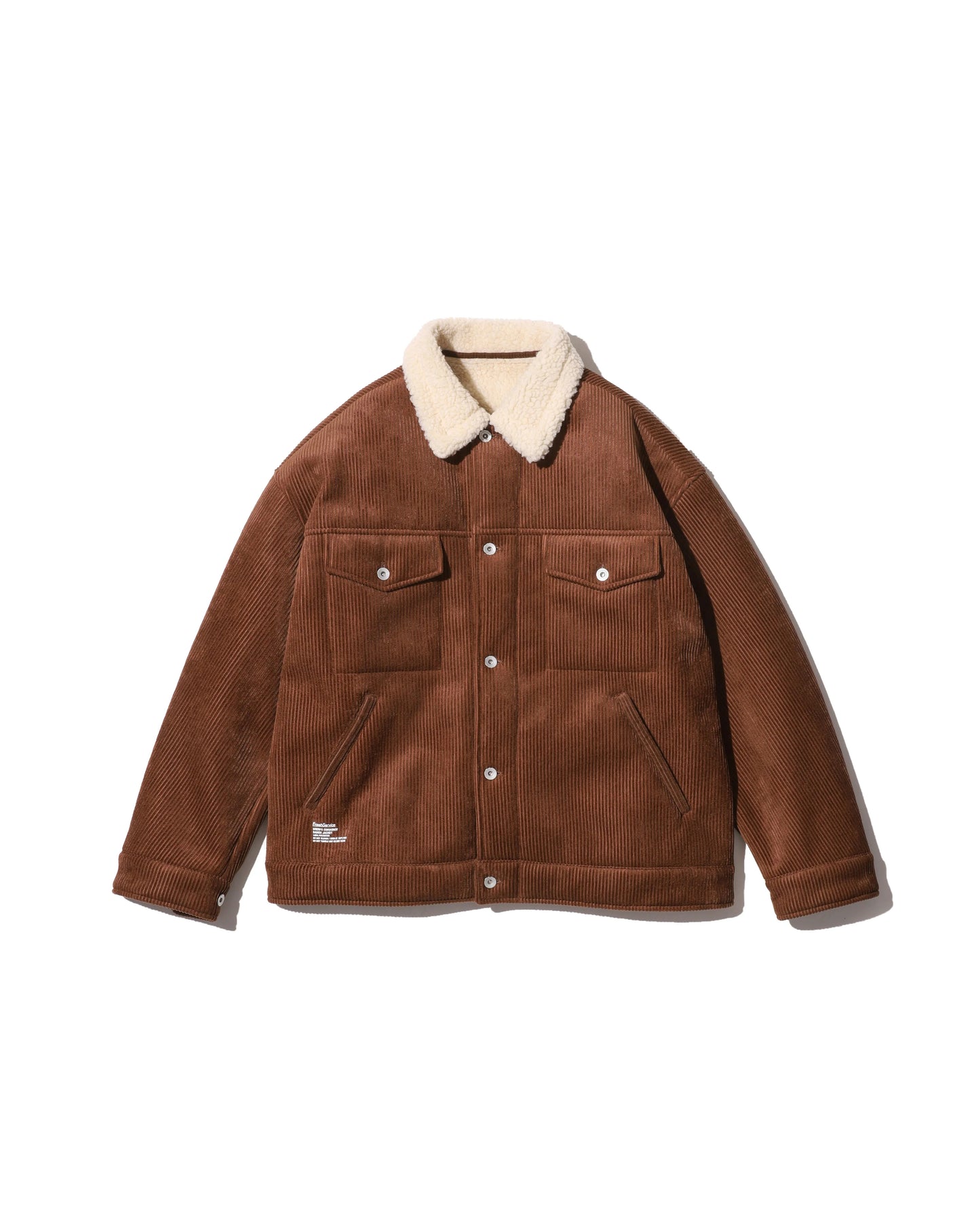FreshService SHERPA CORDUROY RANCH JACKET