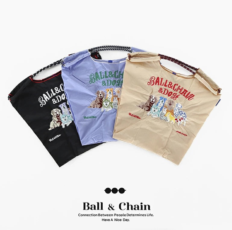 Ball & Chain Tote Bag S.BALL&CHAIN&DOGS
